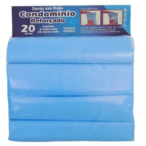 SACO PLAST COND REF 20 AZ PCT/4 RL/25 SACOS SACO PLAST COND REF 20 AZ PCT/4 RL/25 SACOS