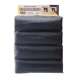 SACO PLAST COND LEVE 100 PT PCT/4 RL/25 SACOS SACO PLAST COND LEVE 100 PT PCT/4 RL/25 SACOS
