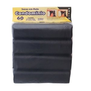 SACO PLAST COND LEVE 60 PT PCT/4 RL/25 SACOS SACO PLAST COND LEVE 60 PT PCT/4 RL/25 SACOS