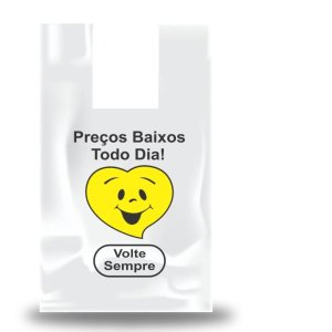 SACOLA IMP BRANCA 38X48 CX/800 VOLTE SEMPRE SACOLA IMP BRANCA 38X48 CX/800 VOLTE SEMPRE